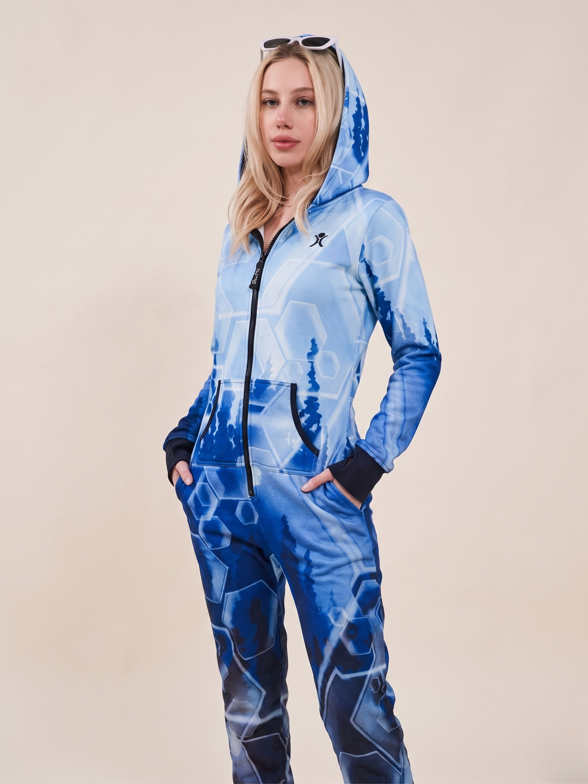 Ice Egms Ice Gems Adult Onesie | Geometric Jumpsuit | Unichill
