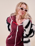 Burgundy Lounger