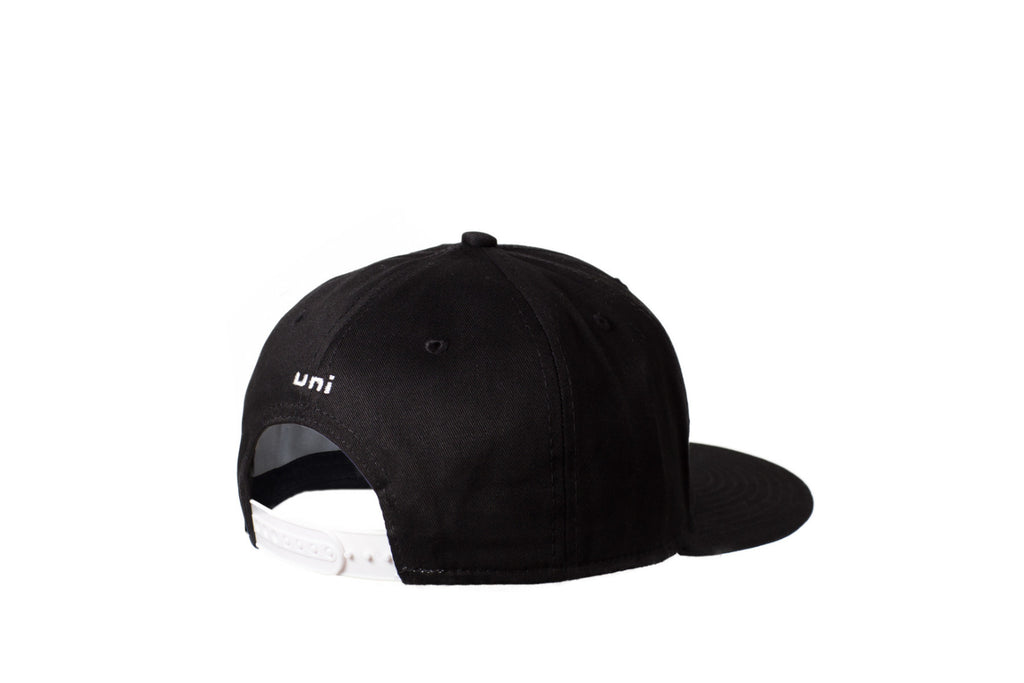 Crest Snapback | Pitch Black