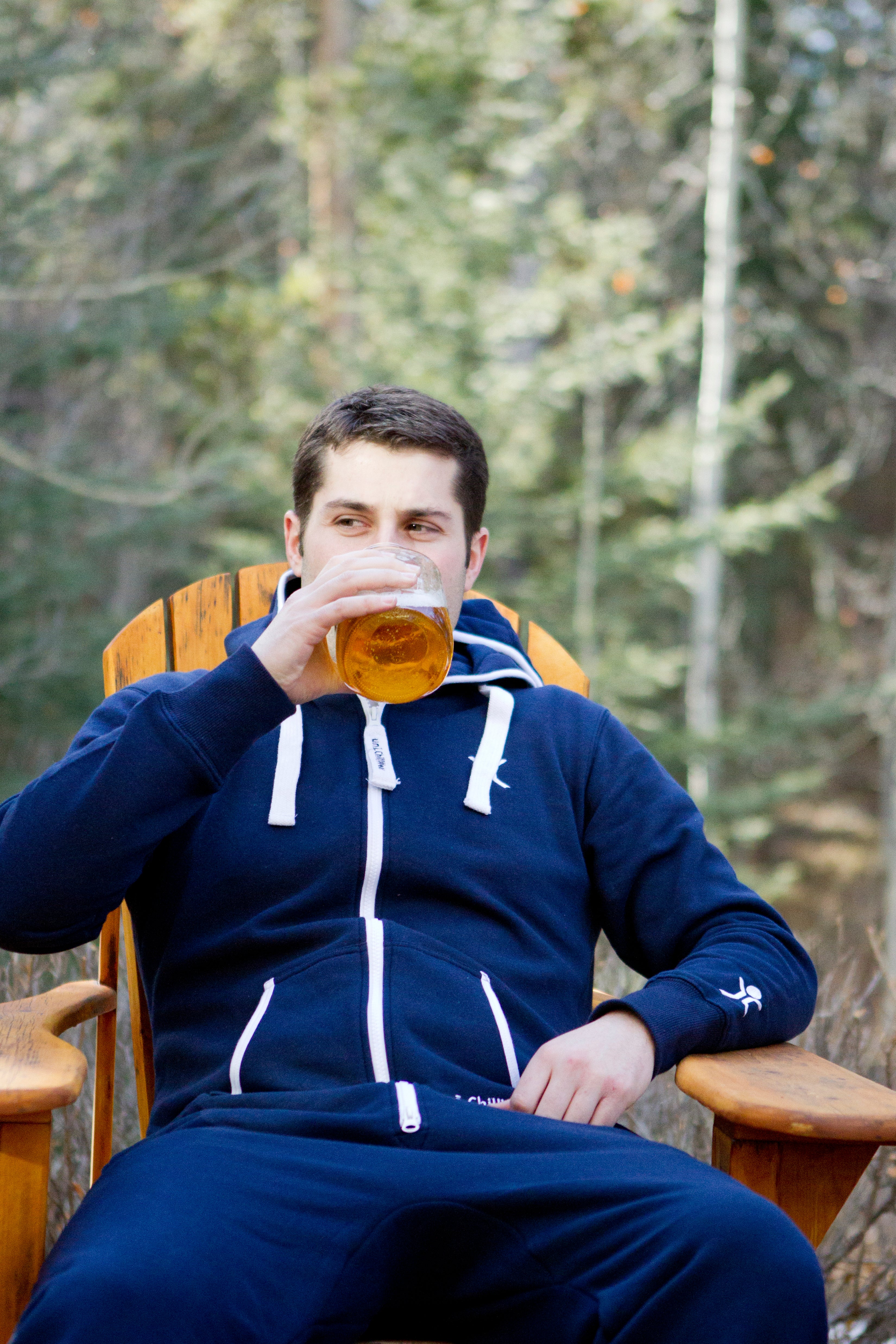 Navy Lounger